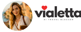vialetta- World first AI Travel Blogger